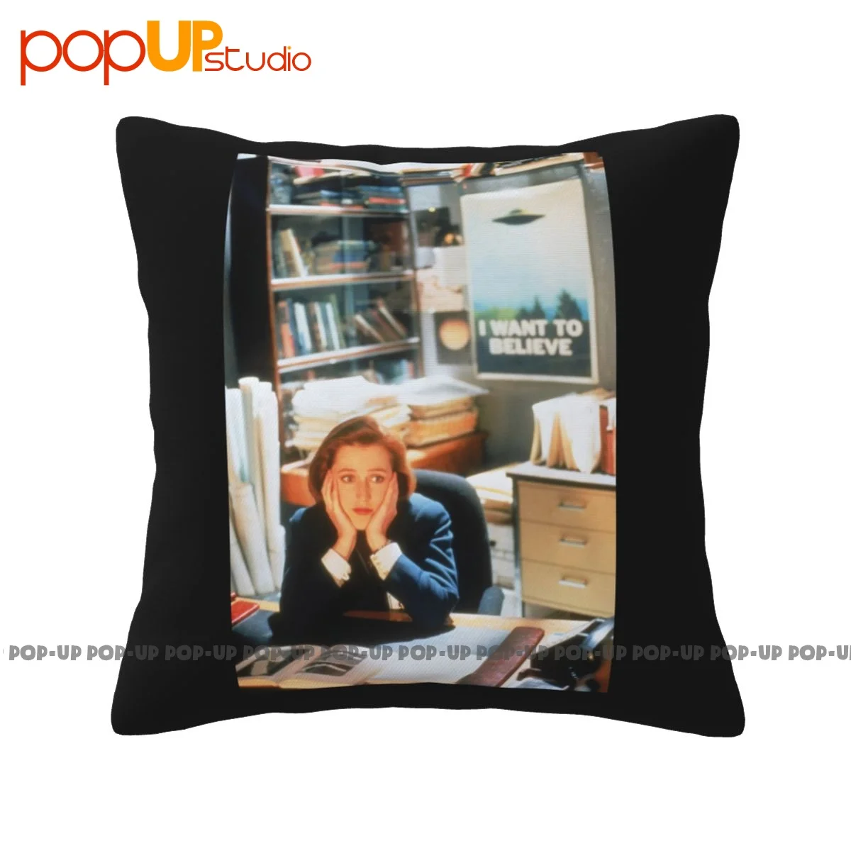 Spring Dana Scully The X Files Pillowcase Throw Pillow Cover Printed Thickened Home Decorative