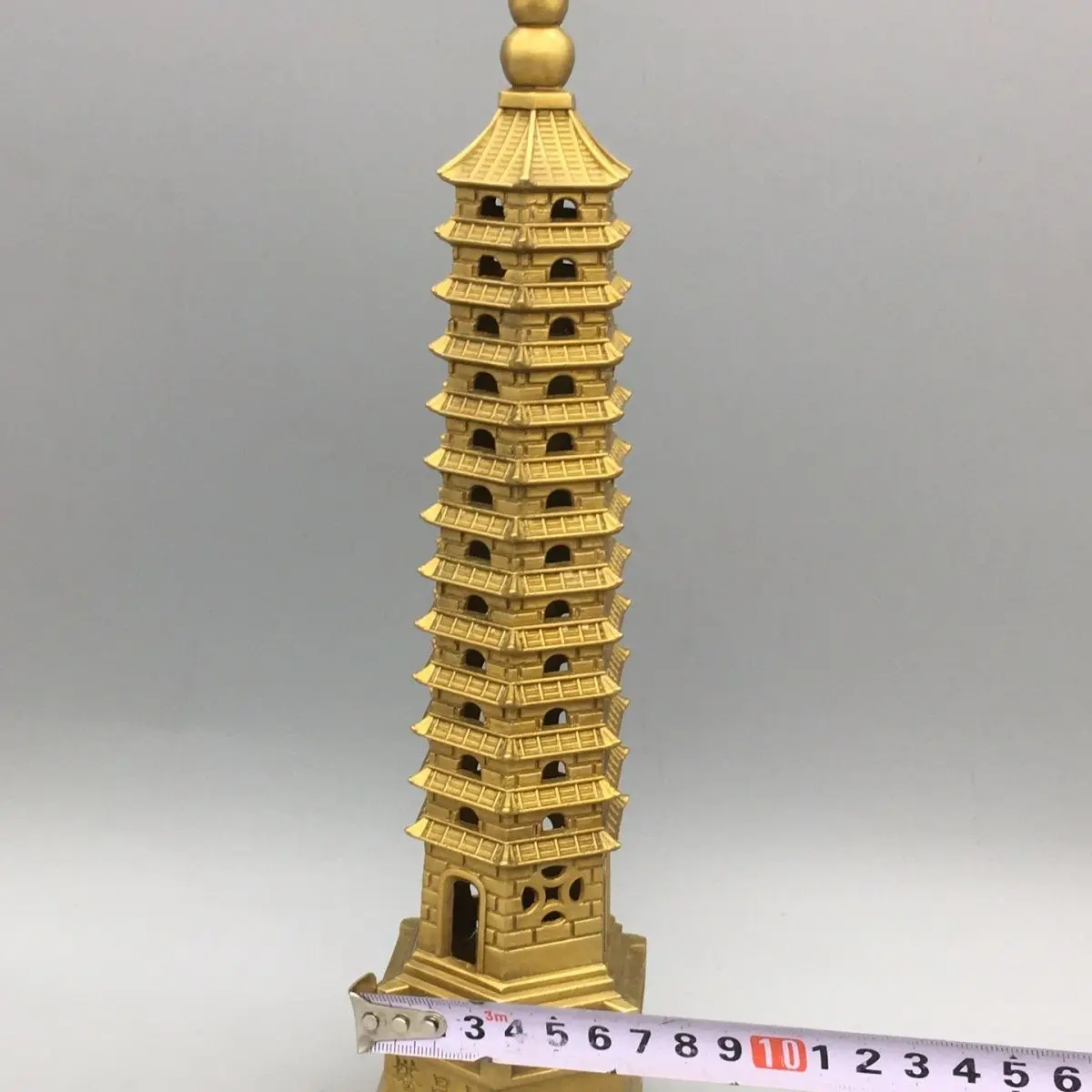 Copper medium Wenchang tower thirteenth floor, exquisite, mellow pulp, perfect shape