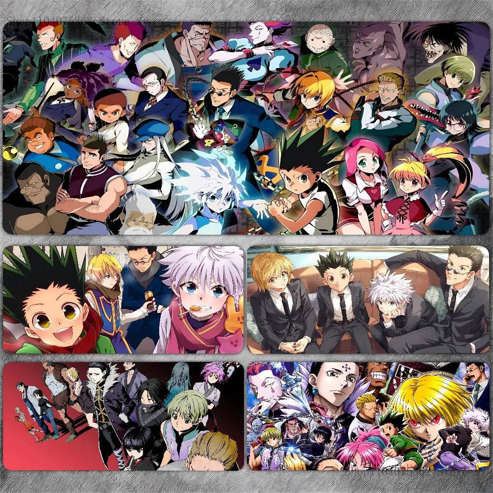 Anime Hunter × Hunter Mousepad Large Keyboard Desk Mat Gaming Mouse Pad LockEdge Non-slip Mat