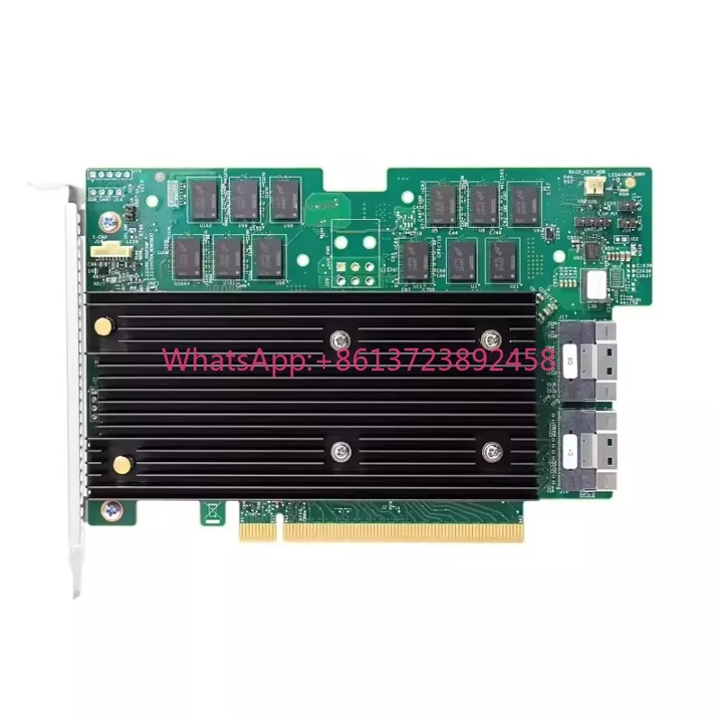 Контроллер Broadcom MegaRAID LSI 9670W-16i NVMe RAID с чипом LSI SAS 4116 2X8 SFF8654