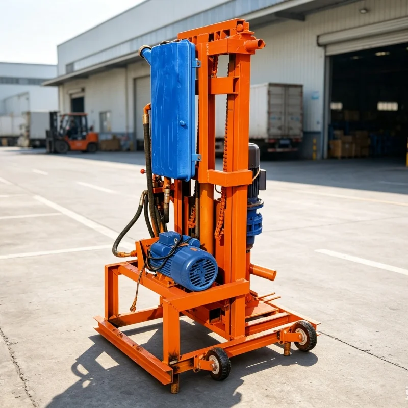 Customized Export Best‑selling Movable Borehole Drilling Rig Water Well Drilling Machinery For Home And Farm Water Well Drilling