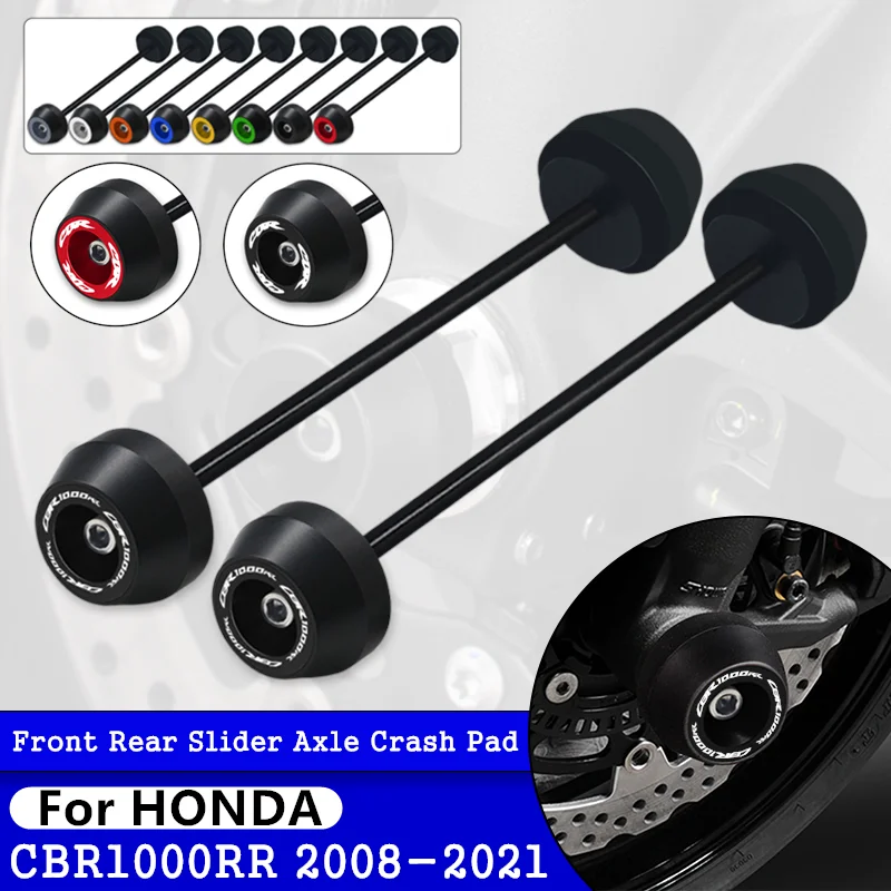 

Motorcycle Front Rear Wheel Fork Axle Sliders Cap Crash Protector Kit For CBR1000RR CBR 1000RR cbr1000rr 2008-2022 2023