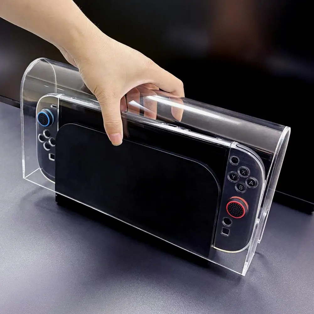 Boîte d'affichage transparente, couvercle anti-poussière pour Console de jeu Switch 2, étui de protection, couvertures rigides en acrylique pour Switch 2, accessoires