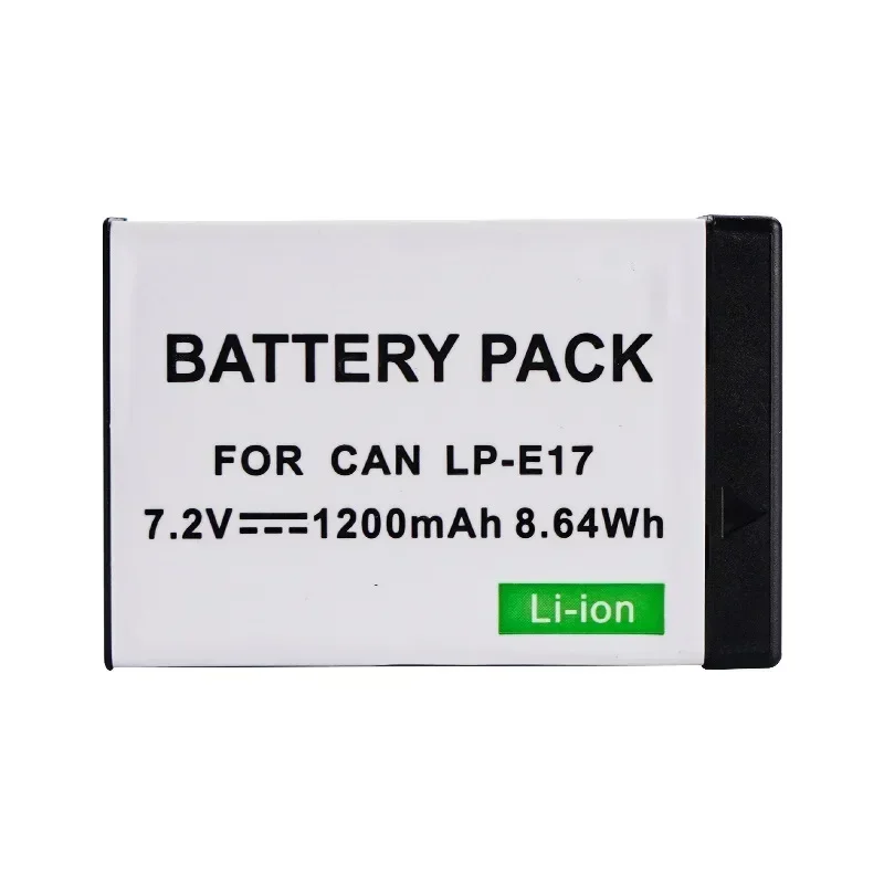 LP-E17 7.2V 1200mAH Battery Suitable for Canon Camera EOS 750D 760D 800D 850D M6 R10 R8 R50