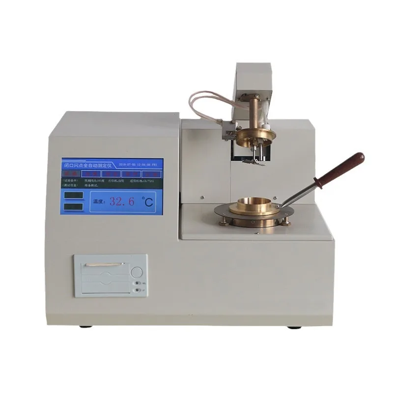 

Automatic opening and closing, lubricating oil tester, detector