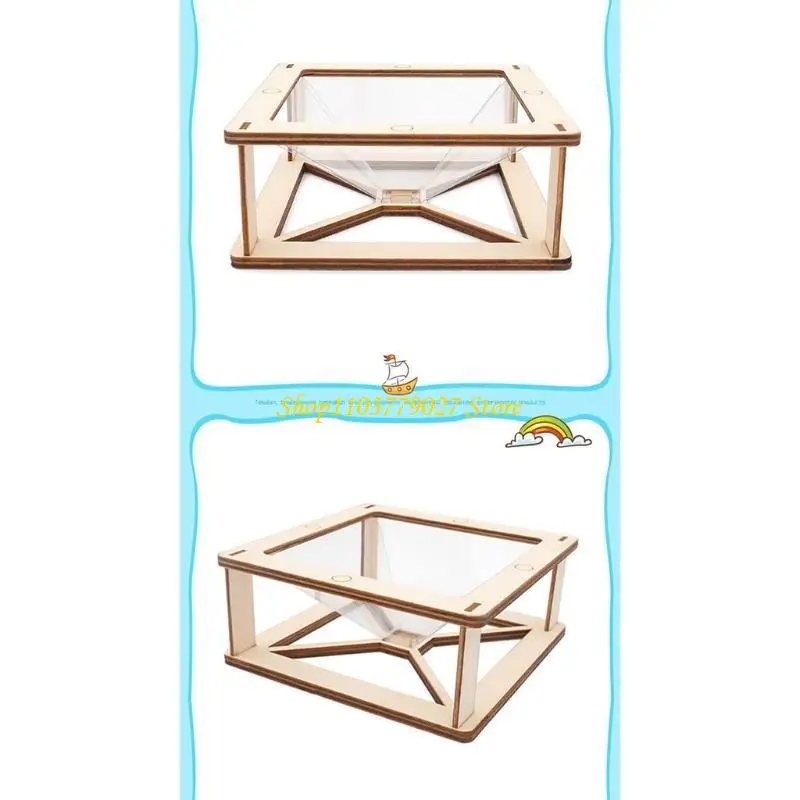 

C4DF 3D Hologram Projector Pyramid Mobile Smartphone Hologram 3D Display Stands Projector Any Smartphone