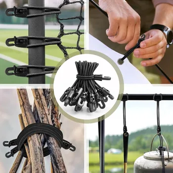 Multifunctional Elastic Bungee Cords with Hooks 6