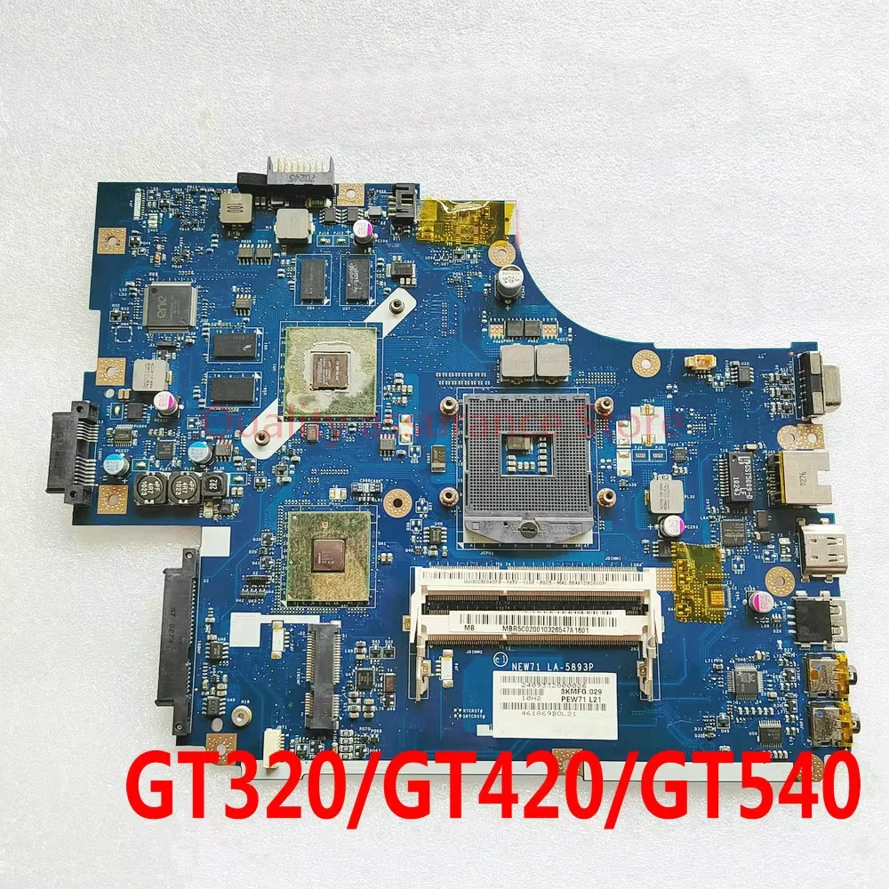 NEW71 LA-5893P LA-5891P LA-5894P For ACER 5742 5742G 5741G HM55 DDR3