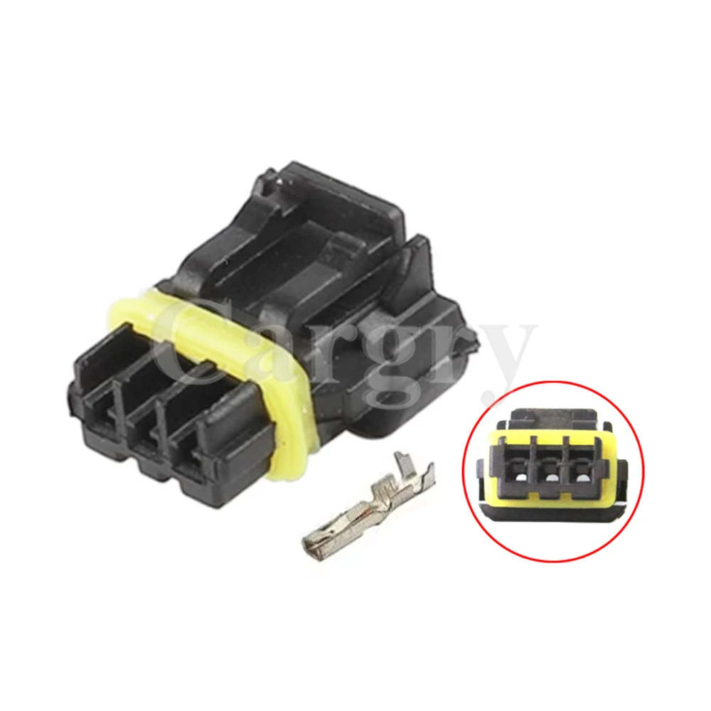 1 Set 3P 52117-0341 52116-0341 AC Assembly Car Wire Harness Socket Automobile Electrical Connector Male Female Docking Plugs