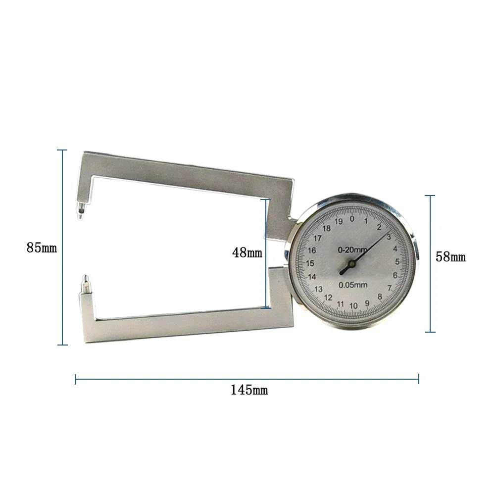 Optische Instrument Objektiv Test Werkzeuge Objektiv Kalibrator Pachymeter Zentrum Dicke Gauge Für Auge Glas Objektiv A13A