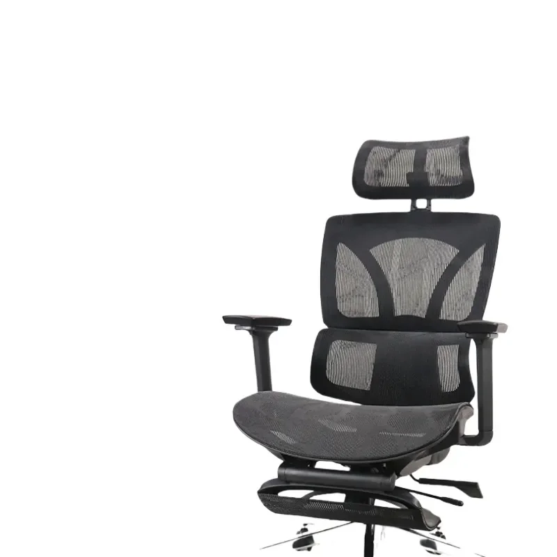 Ergonomic Office Chair for Ruijing Xi Comfortable Computer Chair for Home Use Reclining Design Lumbar Support Gaming Chair view 3