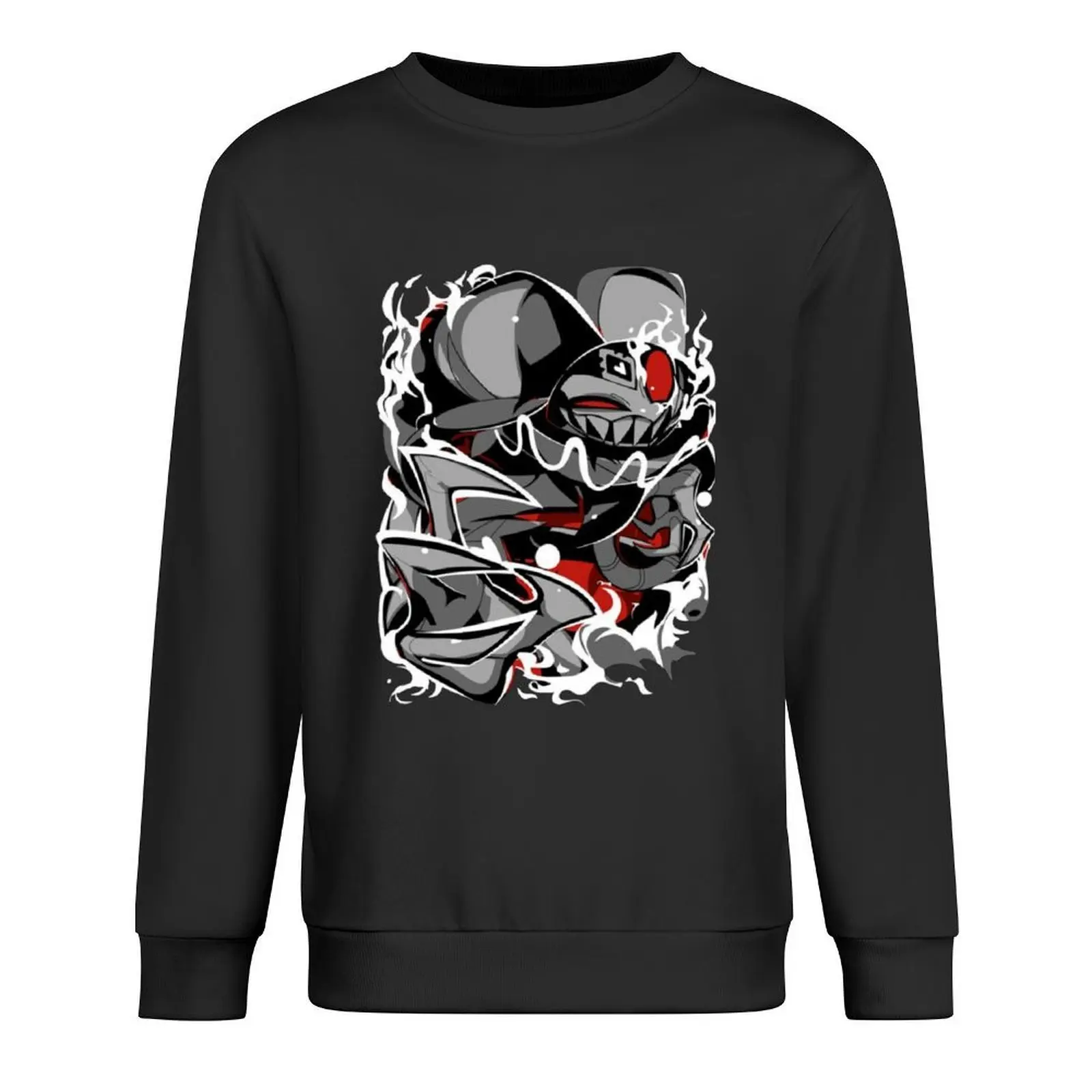 Fizzarolli Demon Design-Henuva Boss pulóver ropa de invierno ropa de hombre chándal blusa sudadera