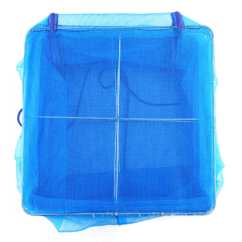 

Foldable Drying Rack Mesh Cage for Fish Shrimp Vegetable Fruit Net Strong Lightweight Use Breathable Construction