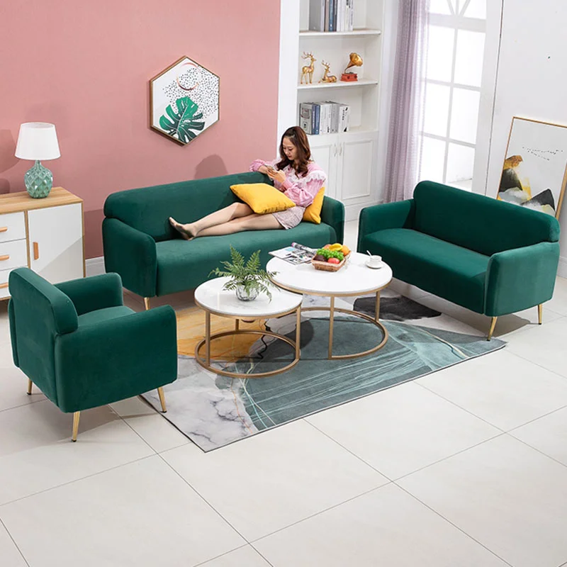 Łóżko kanapa Sofa biblioteka fotel luksusowy fotel Sofa przekrój Nordic Sofa Cama Plegable salon zestaw mebli LQQ25XP