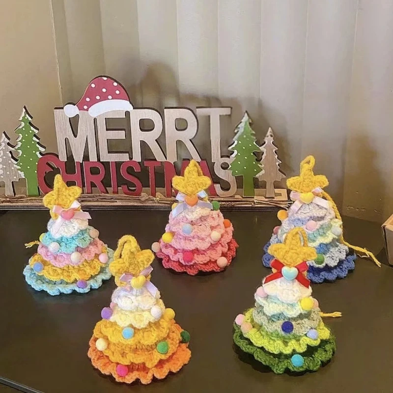 

New Plush Christmas Bells Pendants Woolen Hooks Christmas Tree Ornaments Christmas Decorations Car Hangers A Good Choice