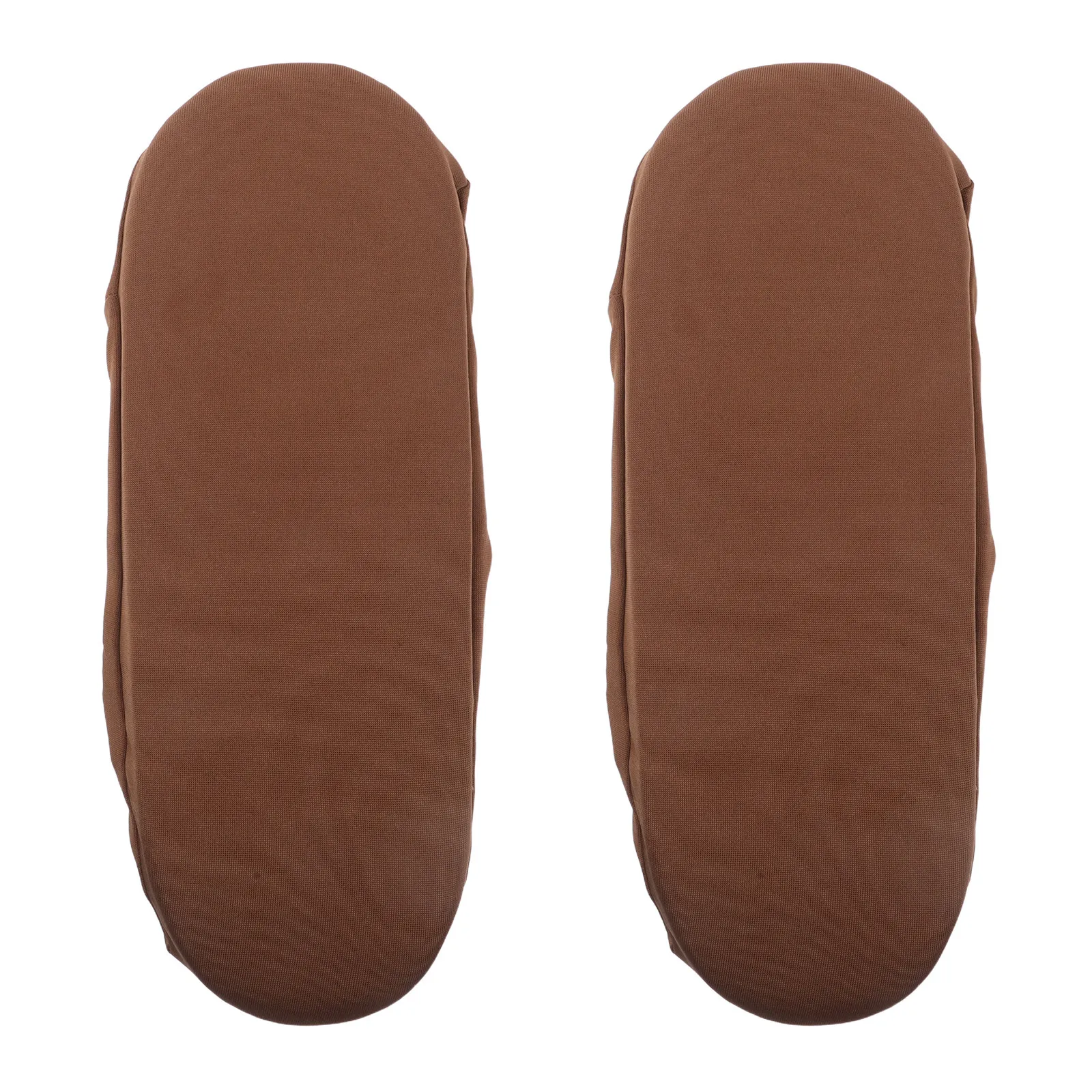 A Pair of Memory Foam Office Chair Armrest Covers Ergonomic Non-Slip Breathable Arm Pad Protectors for Desk Gaming Recliner