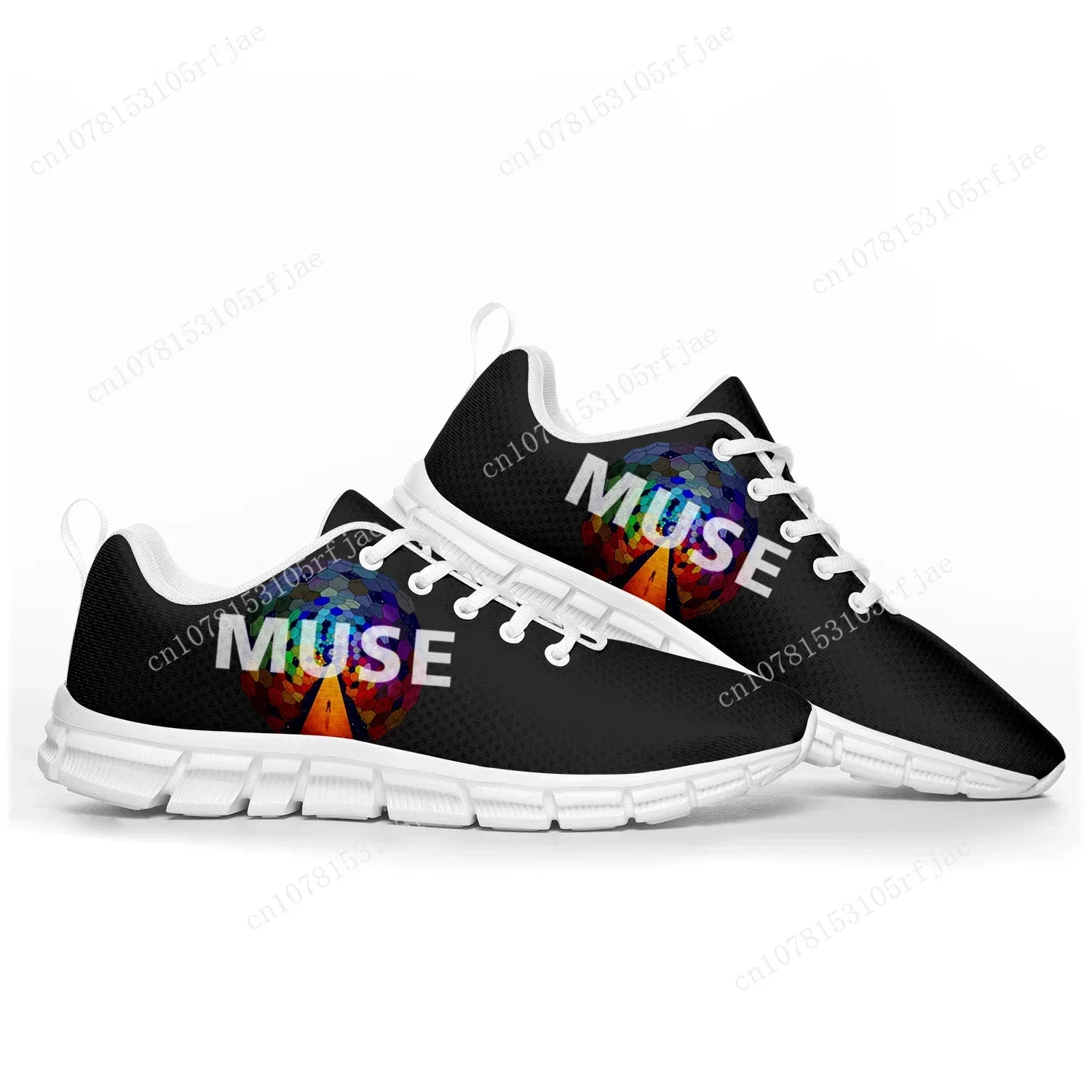 Muse Rock Band inghilterra scarpe sportive uomo donna adolescente bambini bambini Sneakers Casual personalizzato scarpe da coppia di alta qualità bianche