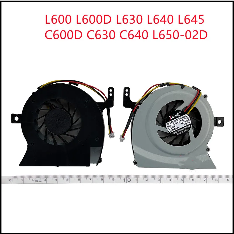 New Laptop CPU Cooling Fan Cooler For Toshiba L600 L600D L630 L640 L645 C600D C630 C640 L650-02D