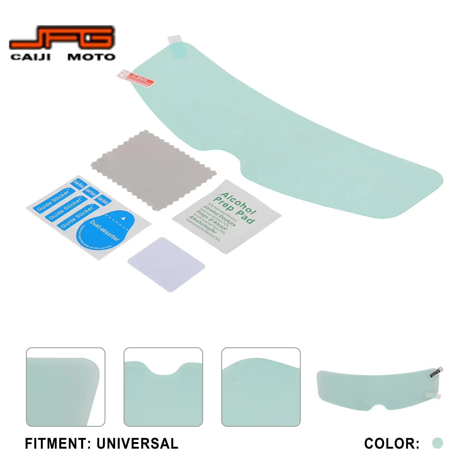 

Universal Motorcycle Helmet Anti Fog Sticker 2025 Self-Adhesive For KTM Honda Kawasaki Suzuki Surron Electric Dirt Bike Part