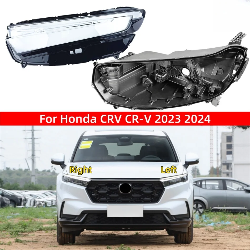 

For Honda CRV CR-V 2023 Car Interior Spare Parts Headlights Lamp Glass Car Light Bulb Holder