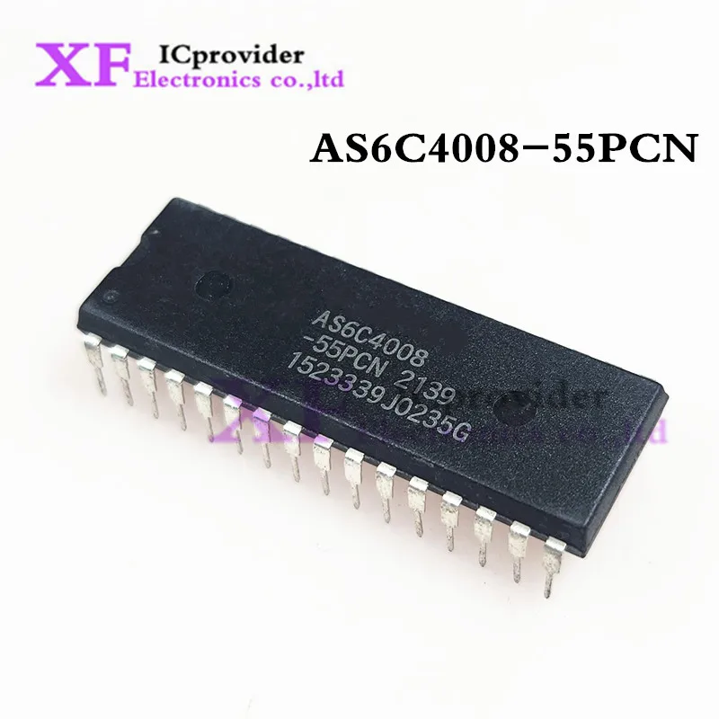 5pcs/Lot AS6C4008-55PCN  SRAM 4MBIT 55NS 32DIP 6C4008 AS6C4008