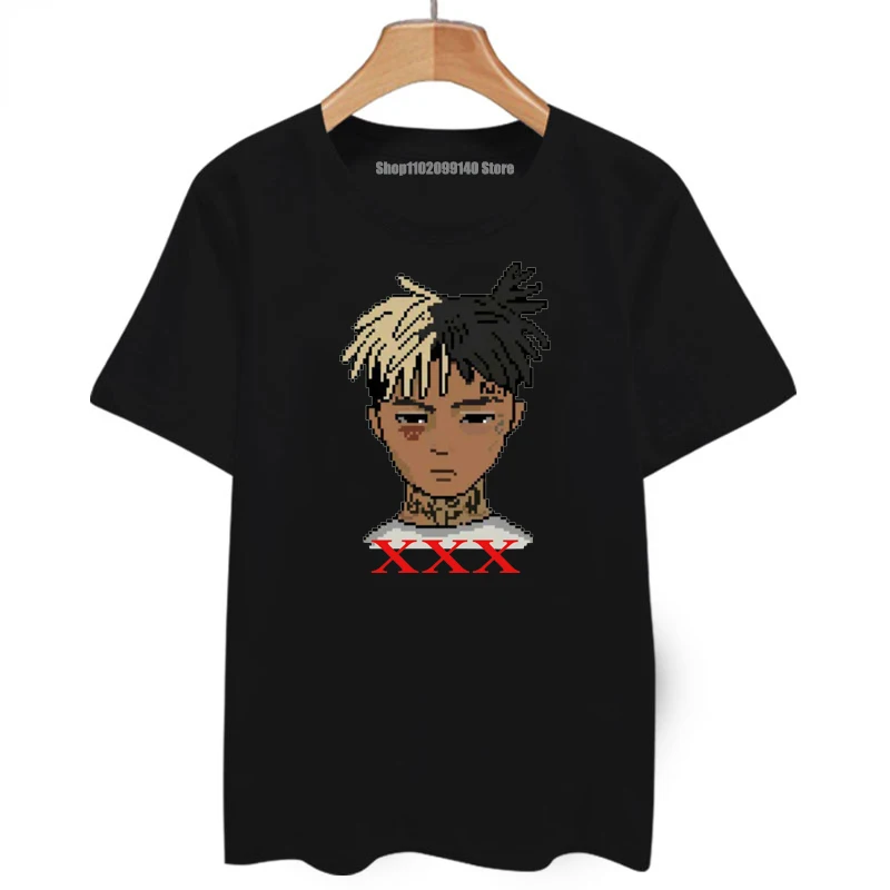 Street Rock XXXTentation Vintage Print T-shirt Unisexfashion Harajuku  Casual Short Sleeve T-shirt Men  City Trend Top