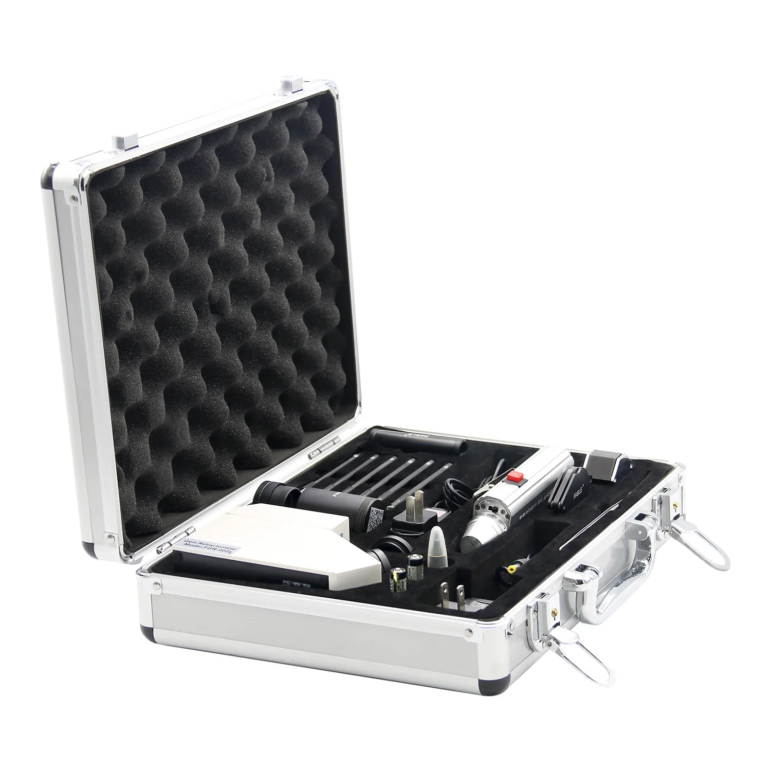 Professional Precise Laboratory Jade Identification Tools With 8 Kinds Of Gemological Instrument Outfit Jade Travel Lab