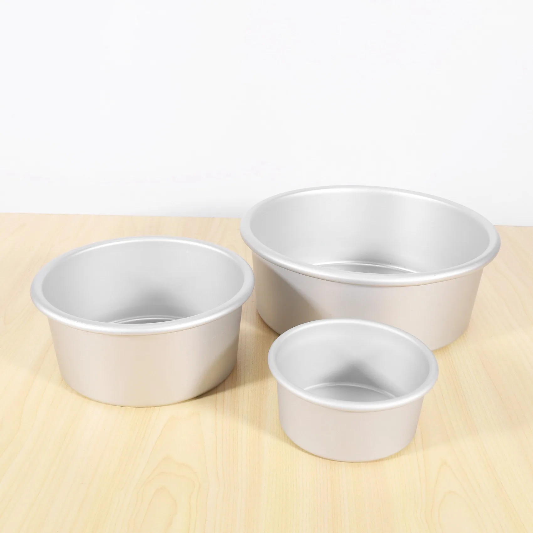 PZHI-Cake Pan Round Cake Pans Performance Aluminum Nonstick & Leak Proof Set Cake Pan, Perfect For Tier Smash Cake