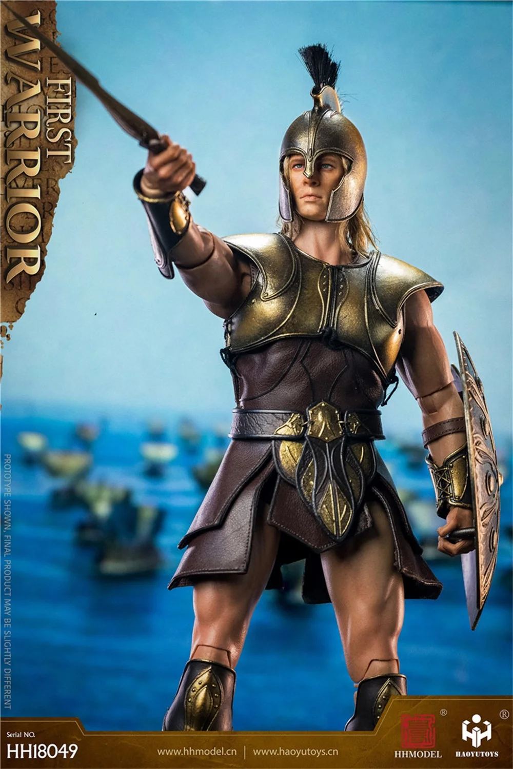 1/6 HHMODEL HAOYUTOYS  HH18049 Imperial Legio Greek First Warrior Chest Armor Leg Hand Armors Fit 12