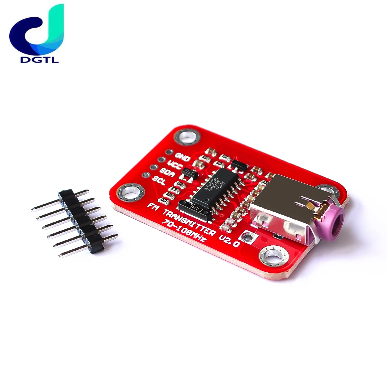 

FM Radio Transmitter Module radio station transmitter forarduino module