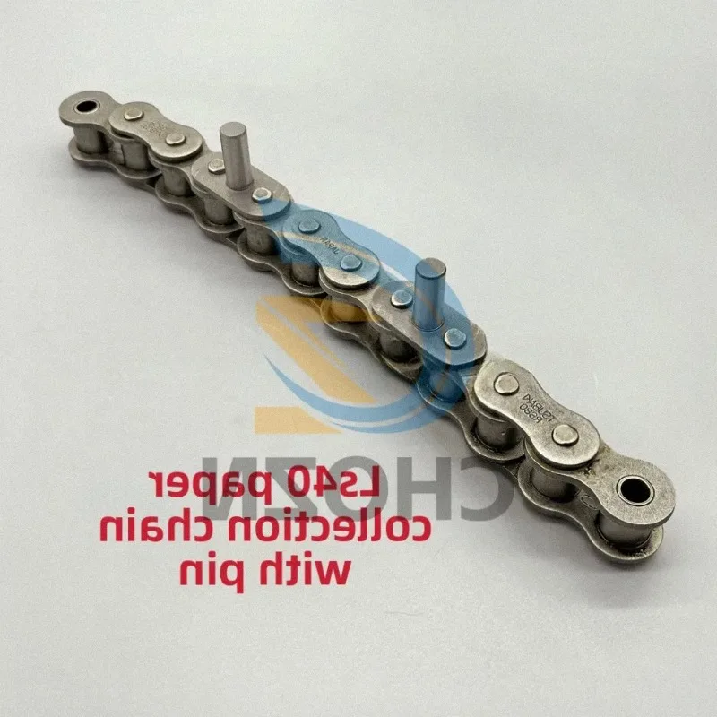Komori LS40 Take-up Chain Japanese Imported Tsubaki S40 Take-up Chain Copper Sleeve Rubber Sleeve