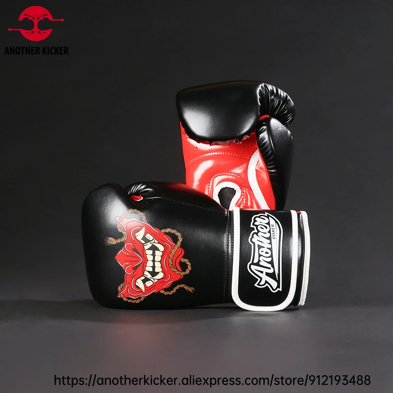 Muay Thai Gloves for Professional Boxers Trainers Mexican Style Boxing Glove for Hard Hitters Shock Absorbent Sparring MMA Glove - Image 3