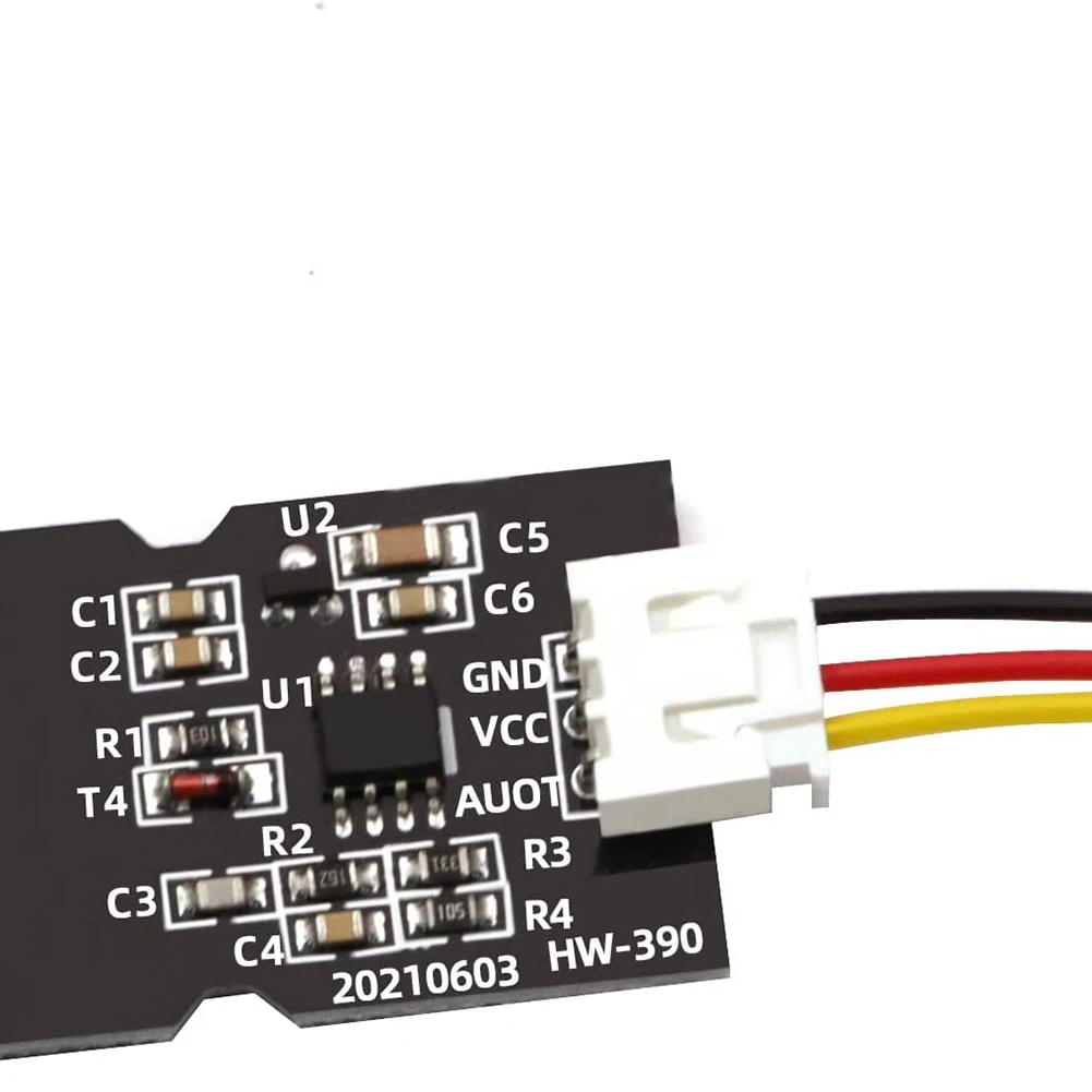 A76K Capacitive Soil Moisture Sensor Module 3.3-5.5V 3-Pin W/Gravity Wire Corrosion Resistant For Garden Watering DIY