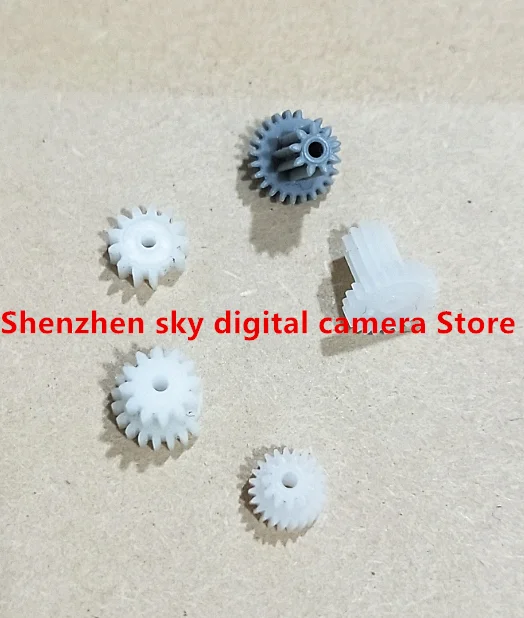 a set NEW Camera Repair Parts for SONY DSC-W30 DSC-W35 DSC-W50 DSC-W55 DSC-W40 DSC-W70 W30 W35 W50 W55 W40 W70 Lens Zoom Gear