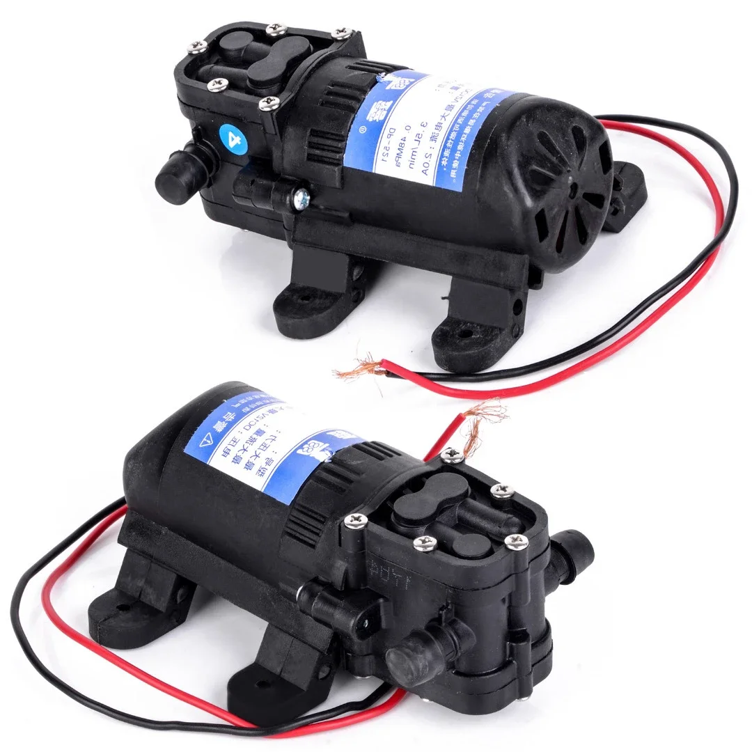 High Pressure Diaphragm Water Pump DP-521 Durable 12V 220V 70PSI 3.5L/min Agricultural Electric Micro Spray Car Wash Pump