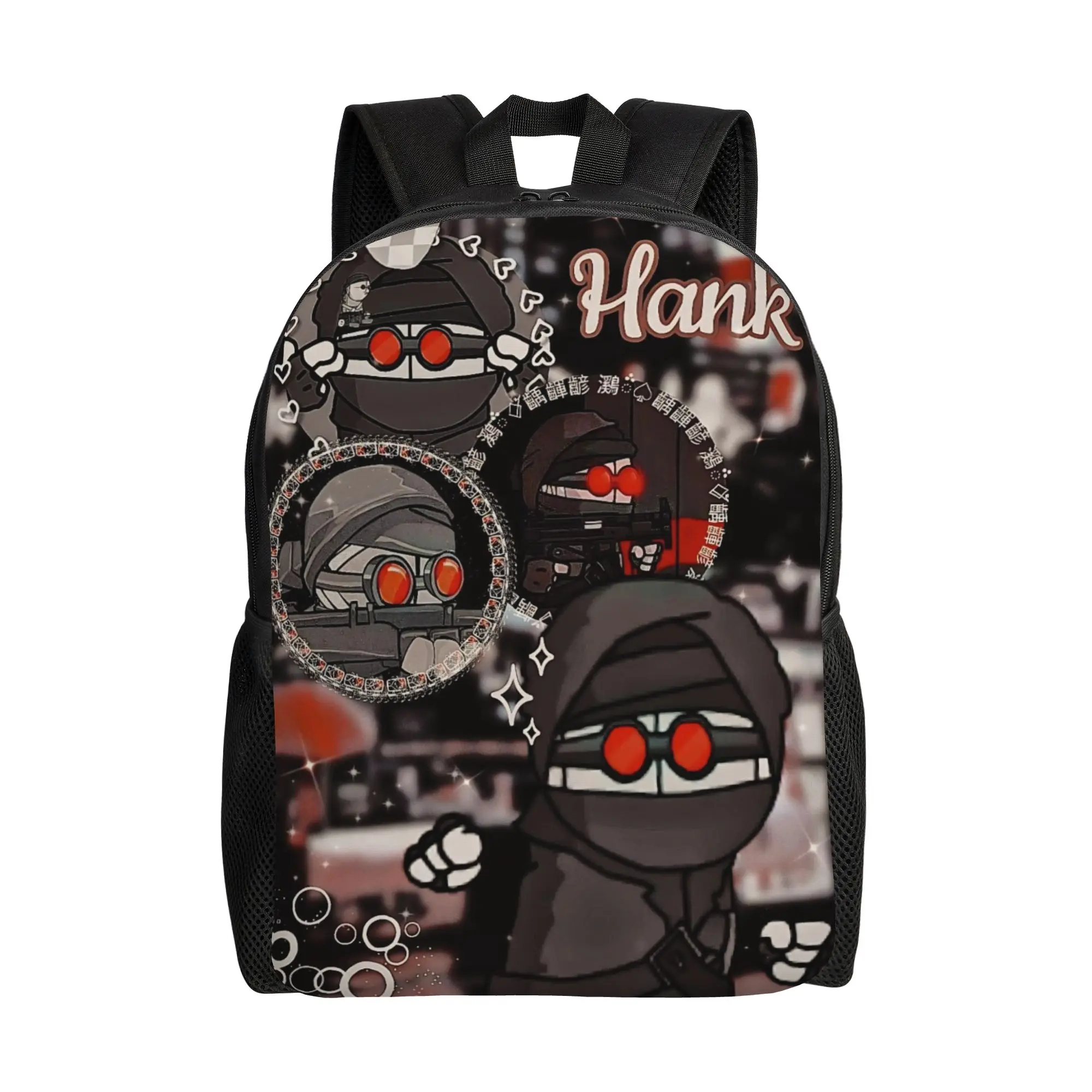 MADNESS COMBAT Hank Children Backpack for Girls Boys Kids  Backpacks Cute Daycare Child Bookbag
