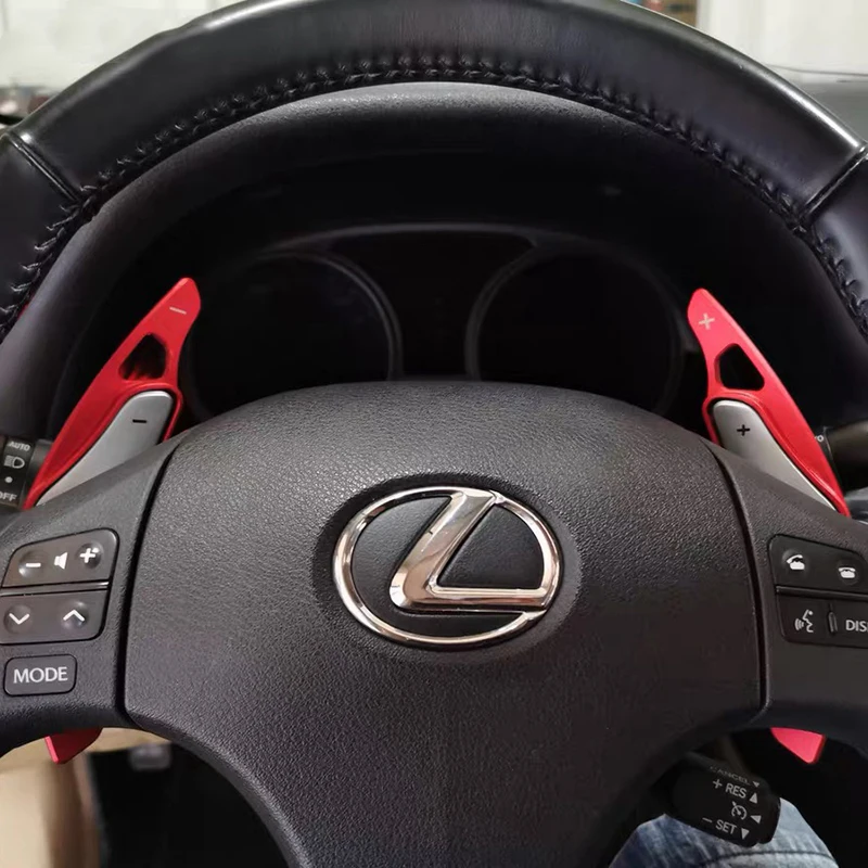 For Lexus 2006-2012 Is350 300 250 Forged Aluminum Paddle Shifters Steering Wheel Shifter Extension Interior Modification