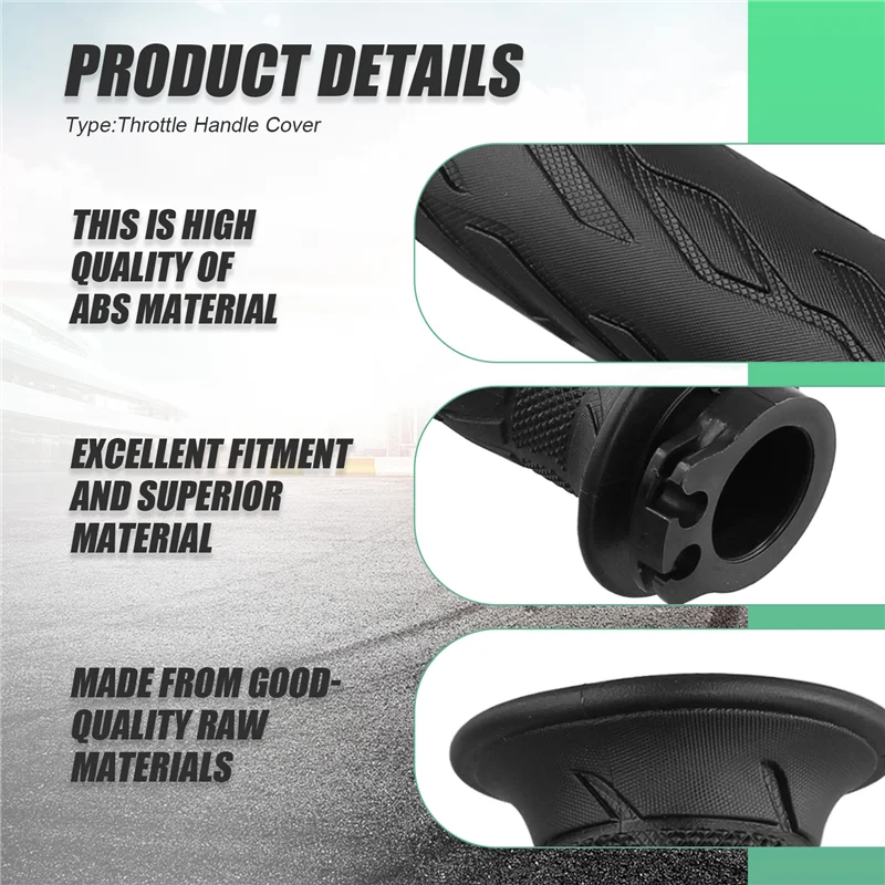 

Motorcycle Throttle Handle Plastic Handle Cover For Haojue GW250 GSX250 DL250 DR300