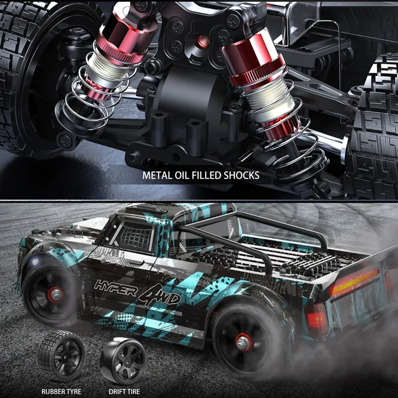 1/14 MJX Hyper Go Rc samochód do driftu 14301 14302 2.4G szybki samochód rajdowy bezszczotkowy 4WD Off-Road Rc dla dorosłych