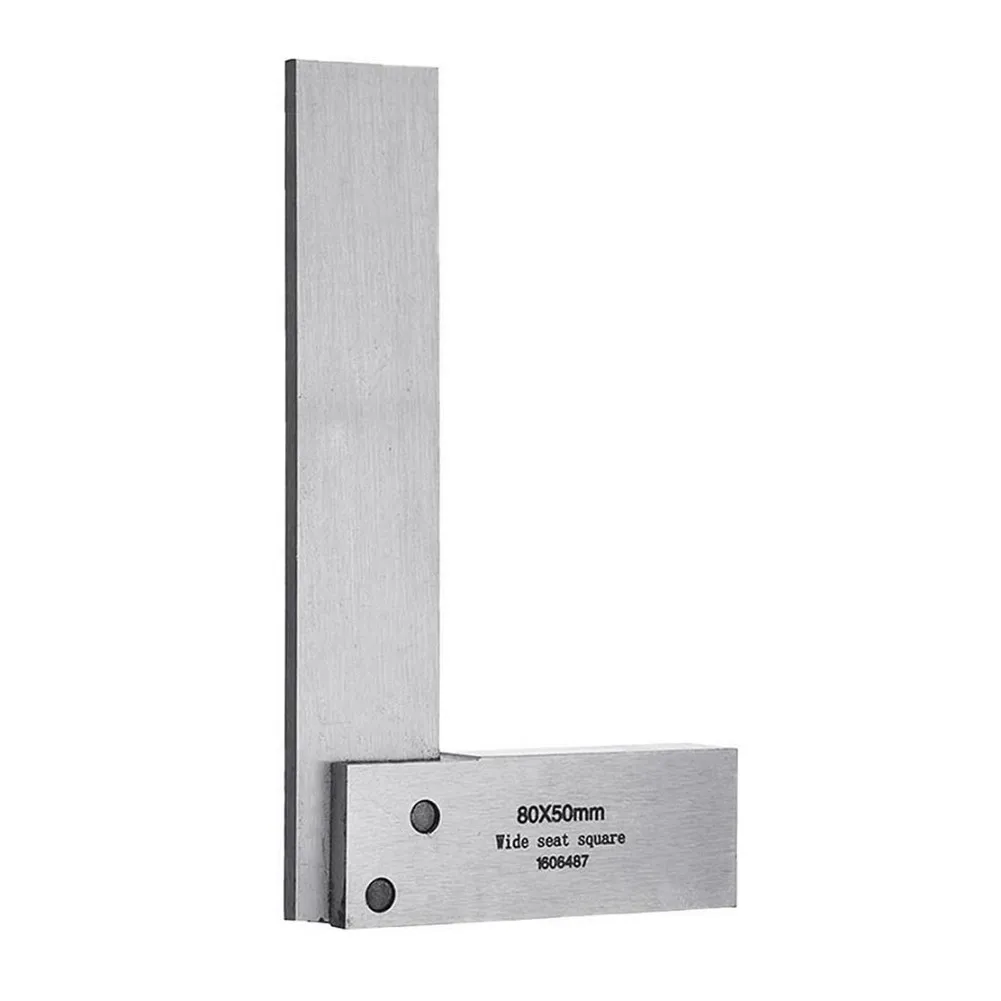 Adjustable Right Angle Precision Precision Measure Hardened Steel 3pcs 90 Degree Right Angle Ruler High Quality