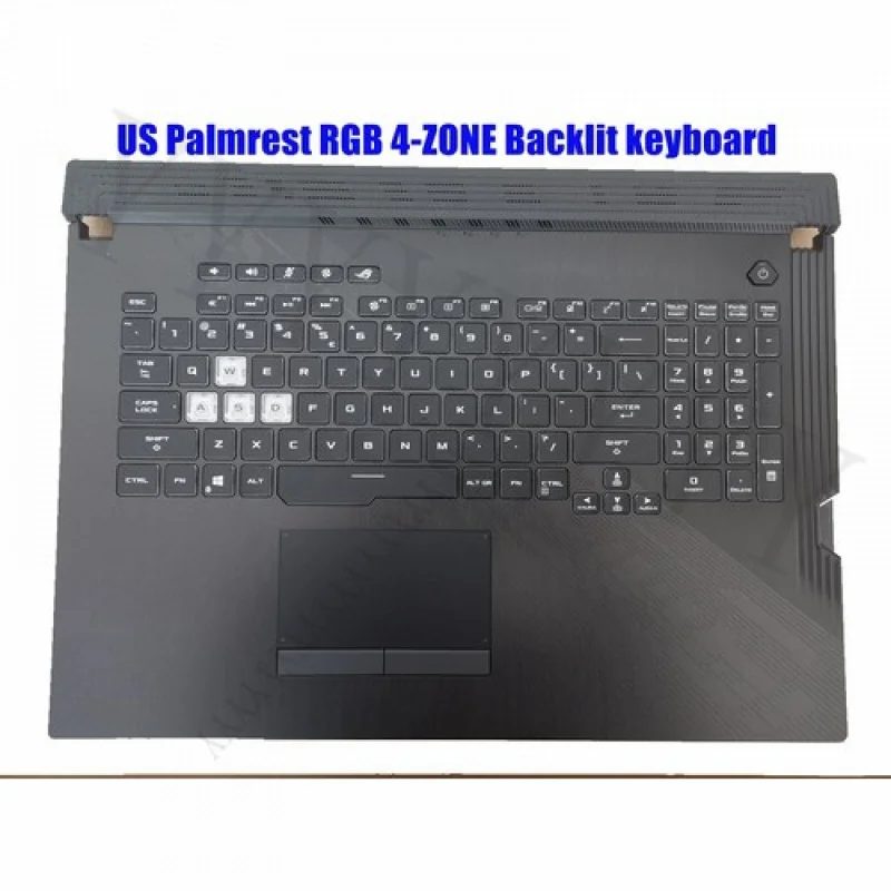 

QUS Palmrest RGB 4-ZONE 16pin Backlit keyboard for Asus G731GU GL731GU