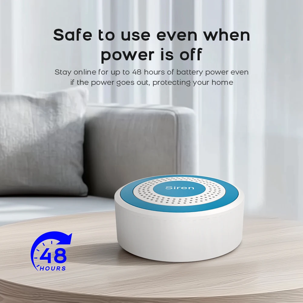 PGST WiFi Alexa Tuya Smart Life Home Alarm Security System Kit أتمتة المنزل إنذار الأمن حماية مستشعر حركة الباب