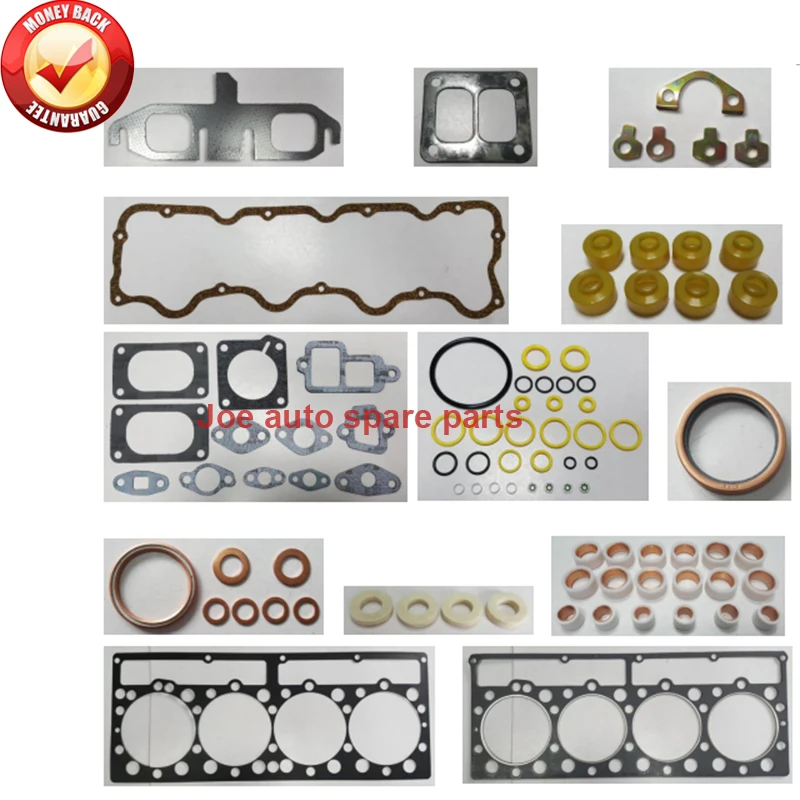 3304 مجموعة حشية كاملة للمحرك لـ CATERPILLAR CAT 7.0L 7.0 8V 6V0602 6V0603