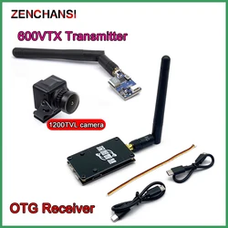 Ready to Use 5.8G 48CH TS5823 Transmitter 600mW & Skydroid W/ Antenna FUAV UVC 150CH & FPV 1200TVL Camera For RC Camera Drone
