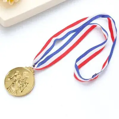 5-pecas-de-medalhas-esportivas-em-liga-de-zinco-com-cordao-de-nylon-bordas-lisas-premios-criativos-para-competicoes-e-incentivo-em-jogos-de-corrida