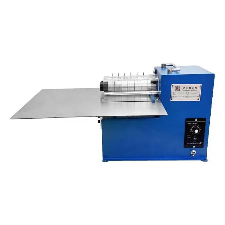 Reasonable Price Small Leather Cutting Slitter/slitting Me-chine with 0.5-5MM Cuttable Thickness