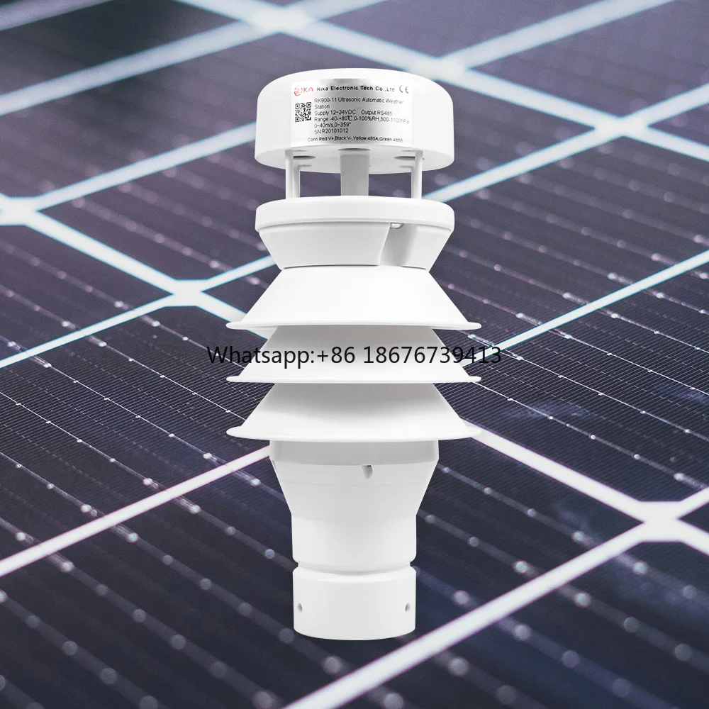 900-09/10/11/12 4G Modbus RS485 ABS ODM Meteorological Ultrasonic Compact Weather Station