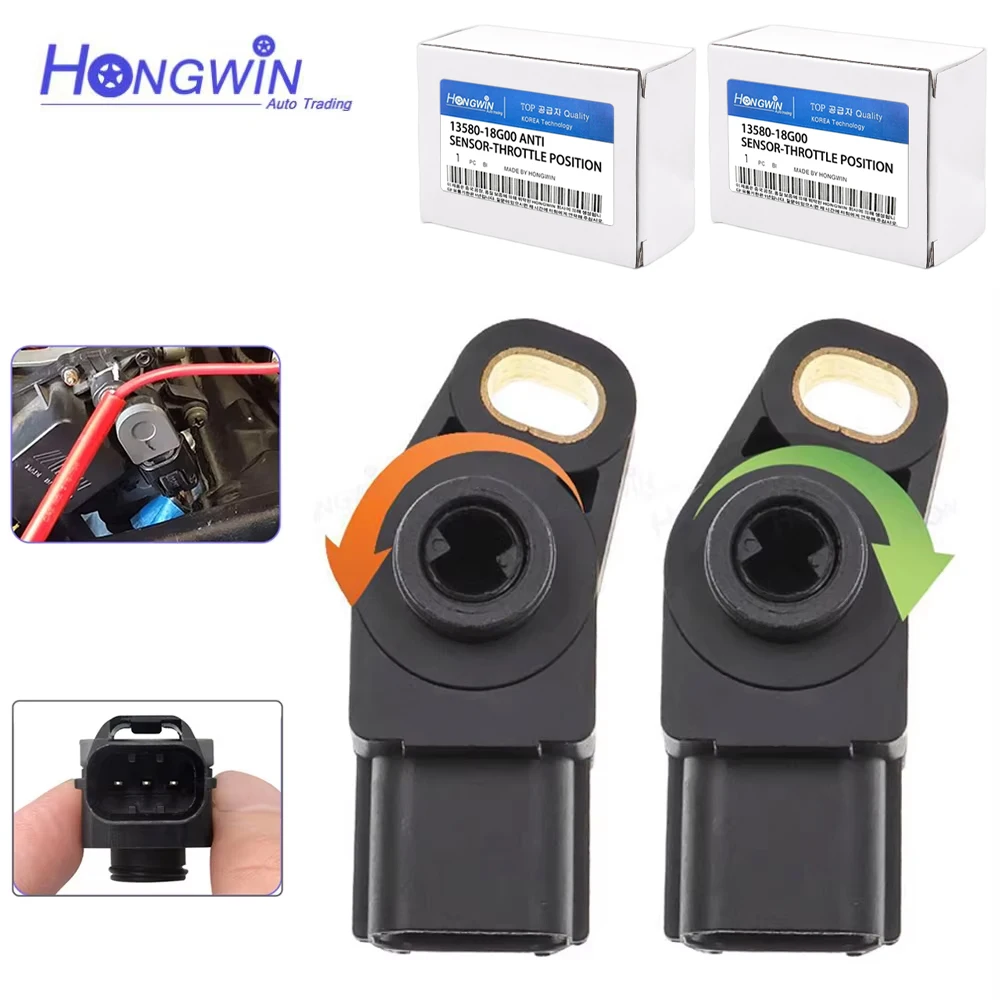 TPS Throttle Position Sensor Plug For Suzuki GSXR600 750 04-09 For Quadracer 450 LTR450 06-11 13580-29G00 13580-18G00 1358018G00