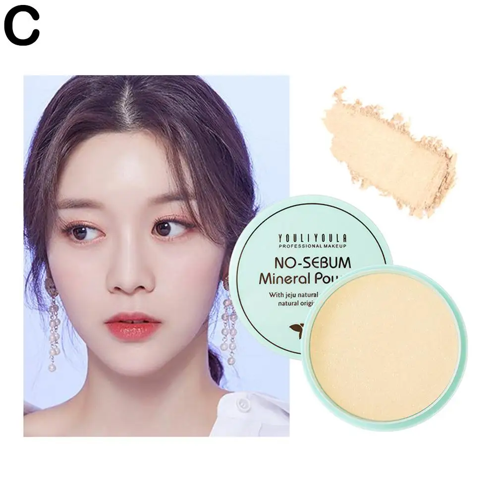 Natural Oil Control Makeup Powder Brightening Mist Modification Lightweight Powder Waterproof Powder Cosmetics Dispersal Fa U9I0