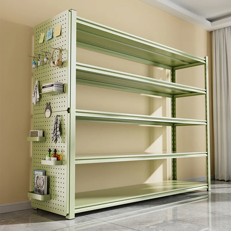 Household shelves Multi-layer storage Living room bookshelves Sundries room Organizing Basement storage shelves